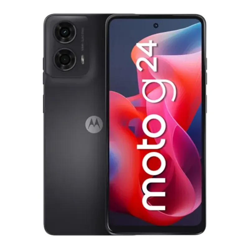 MOTOROLA - CELULAR MOTOROLA MOTO G24 4GB RAM 256GB ROM GRIS ACERO