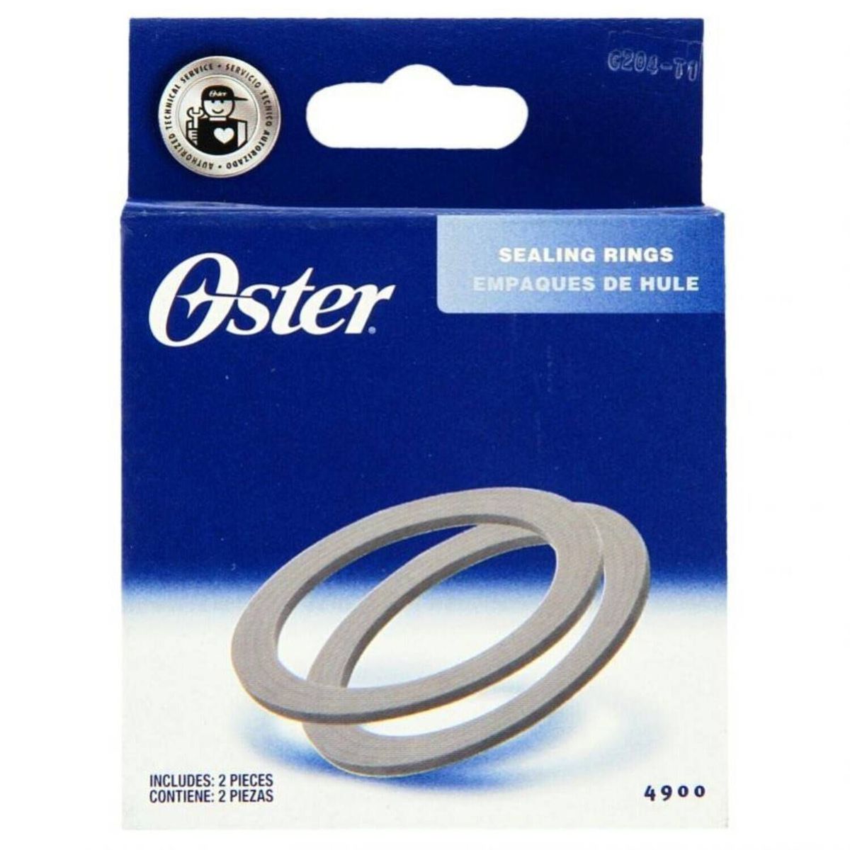 OSTER - PACK 2 ANILLOS DE GOMA PARA LICUADORA OSTER 4900