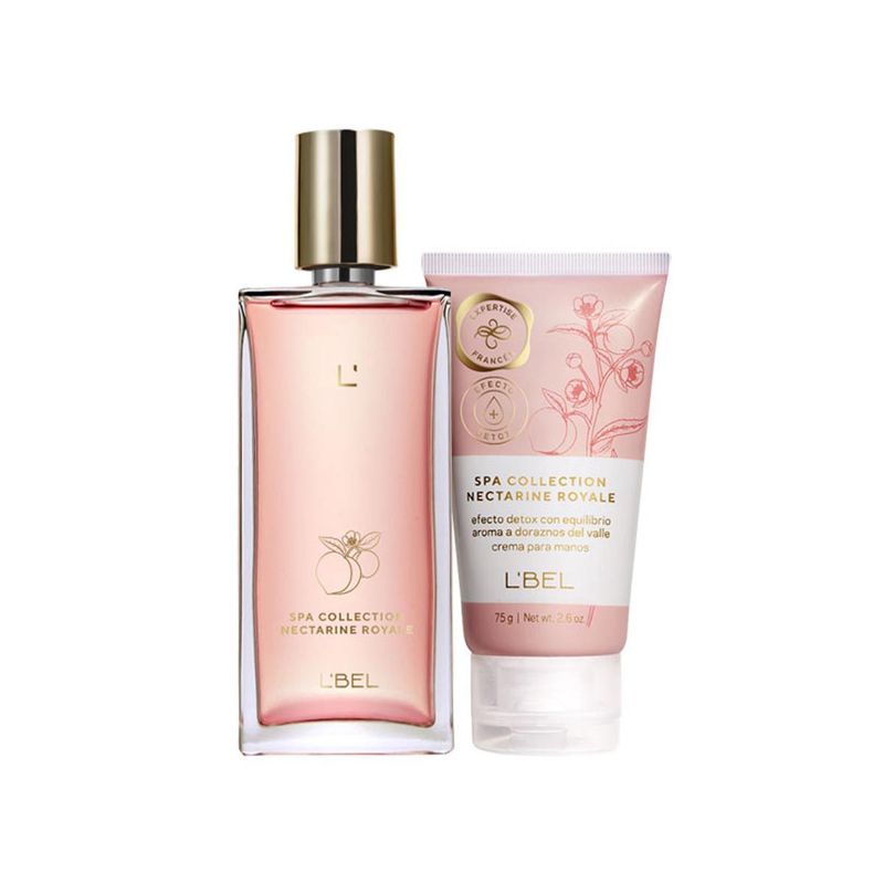 LBEL - Nectarine Royale Colonia y Crema Manos Spa Collection