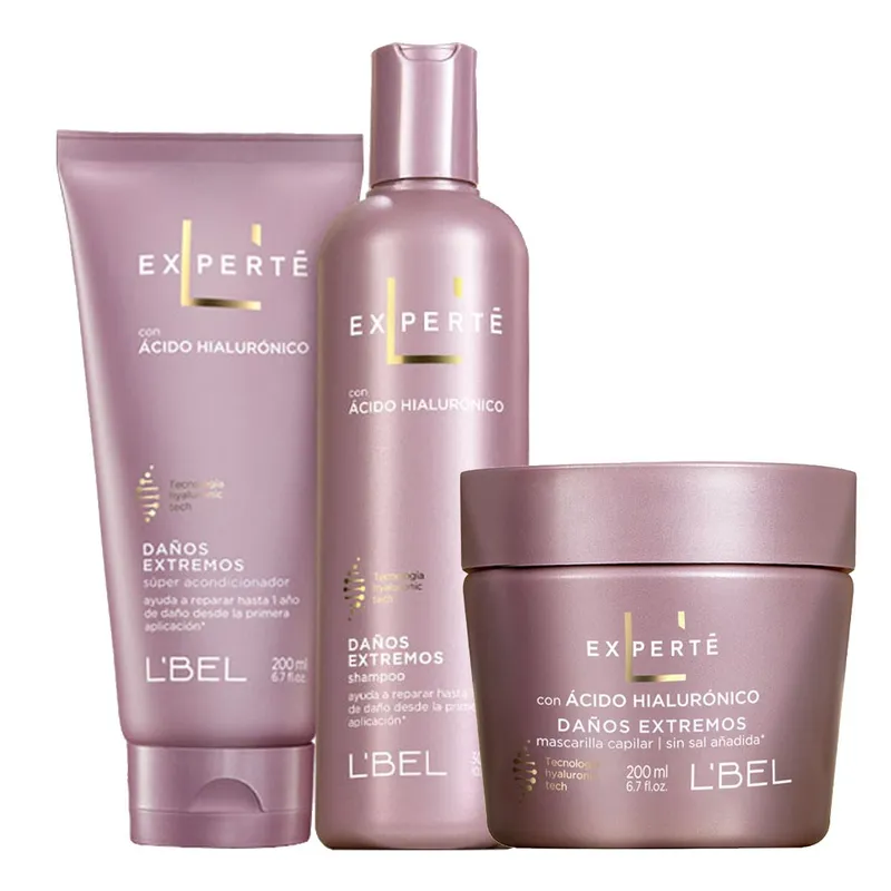 LBEL - Rutina Capilar x3 Daños Extremos 200 ml Experté