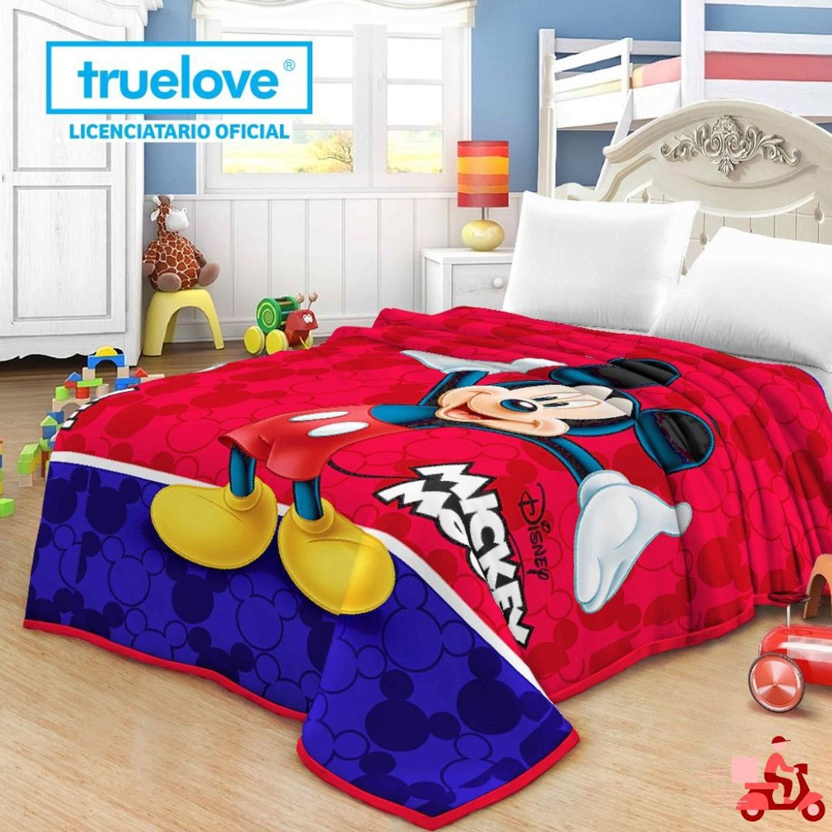 TRUELOVE - FRAZADA DE DISNEY 1.5 PLZ