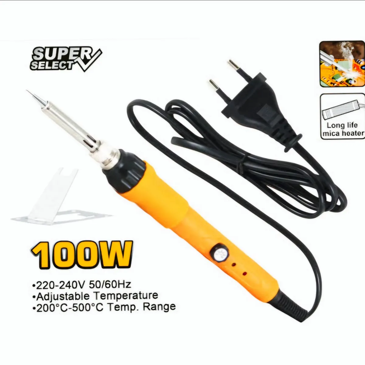 INGCO TOOLS - Soldador Cautil de Estaño 100W Temperatura Ajustable INGCO