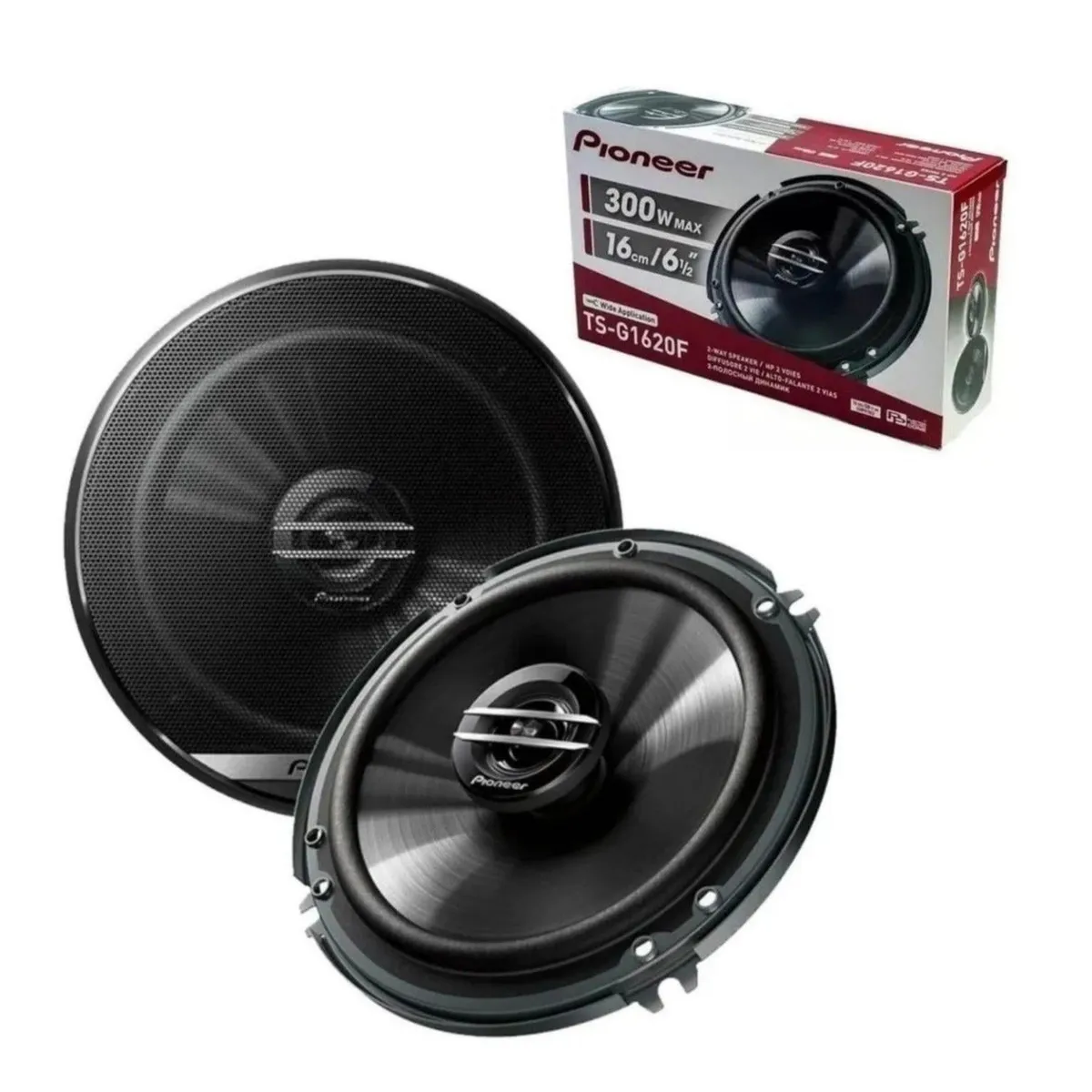 PIONEER - Parlantes Pioneer TSG1620F Original 300 Watts 6.5 Pulgadas 2 Vías