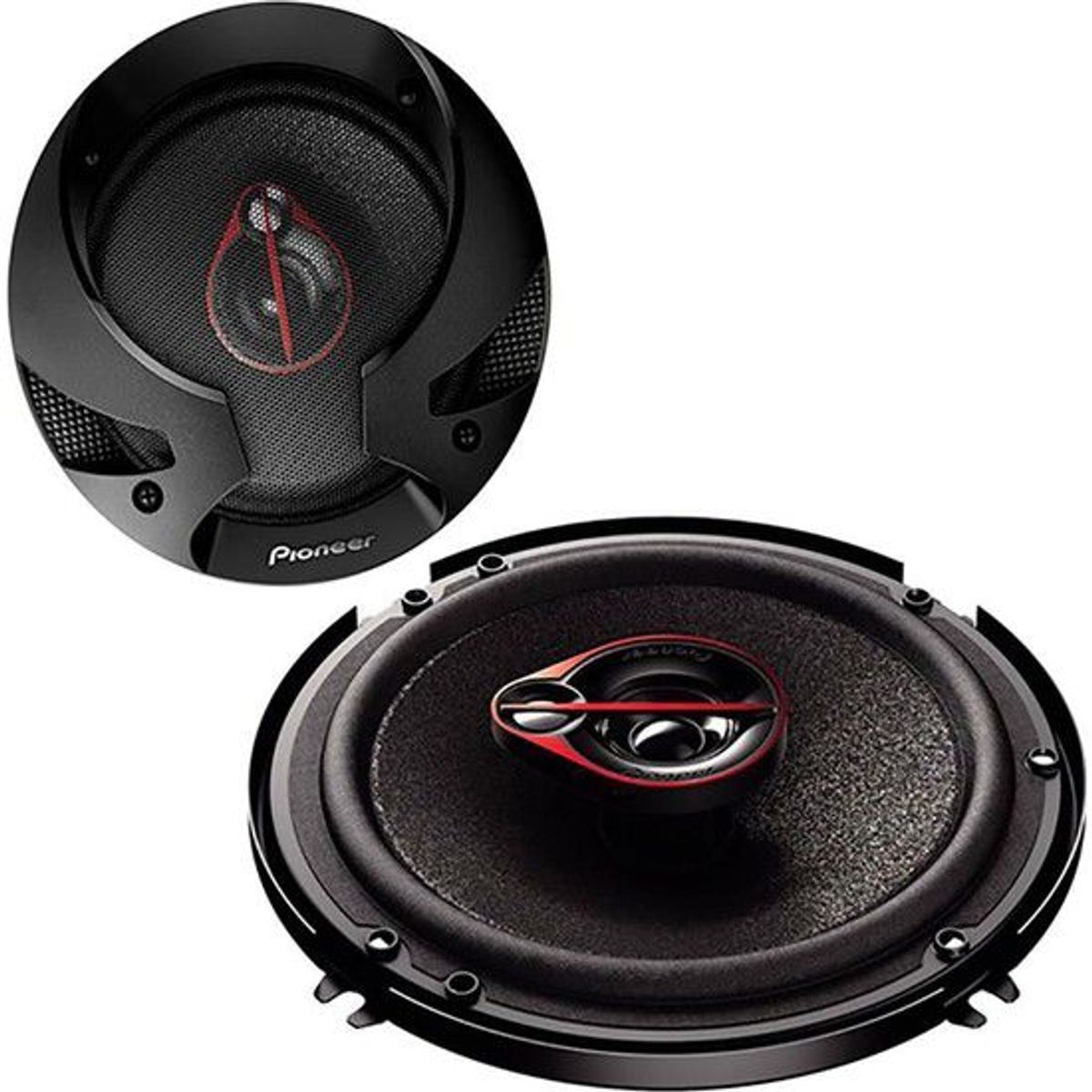 PIONEER - Parlantes Pioneer TS-R1651S Original 300 Watts 6.5 Pulgadas 3 Vías