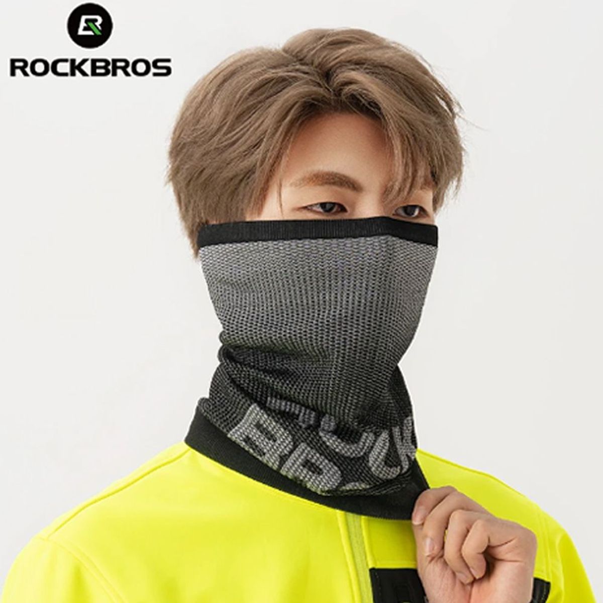 ROCKBROS - Bandana Pasamontaña Bufanda Ciclismo Moto Invierno Otoño -M1