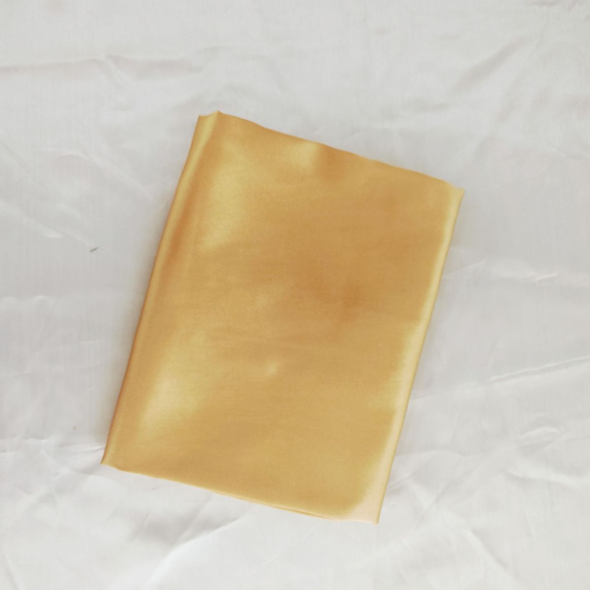 GENERICO - Funda de Almohada de Satín Antifrizz 50x70 cm - Golden