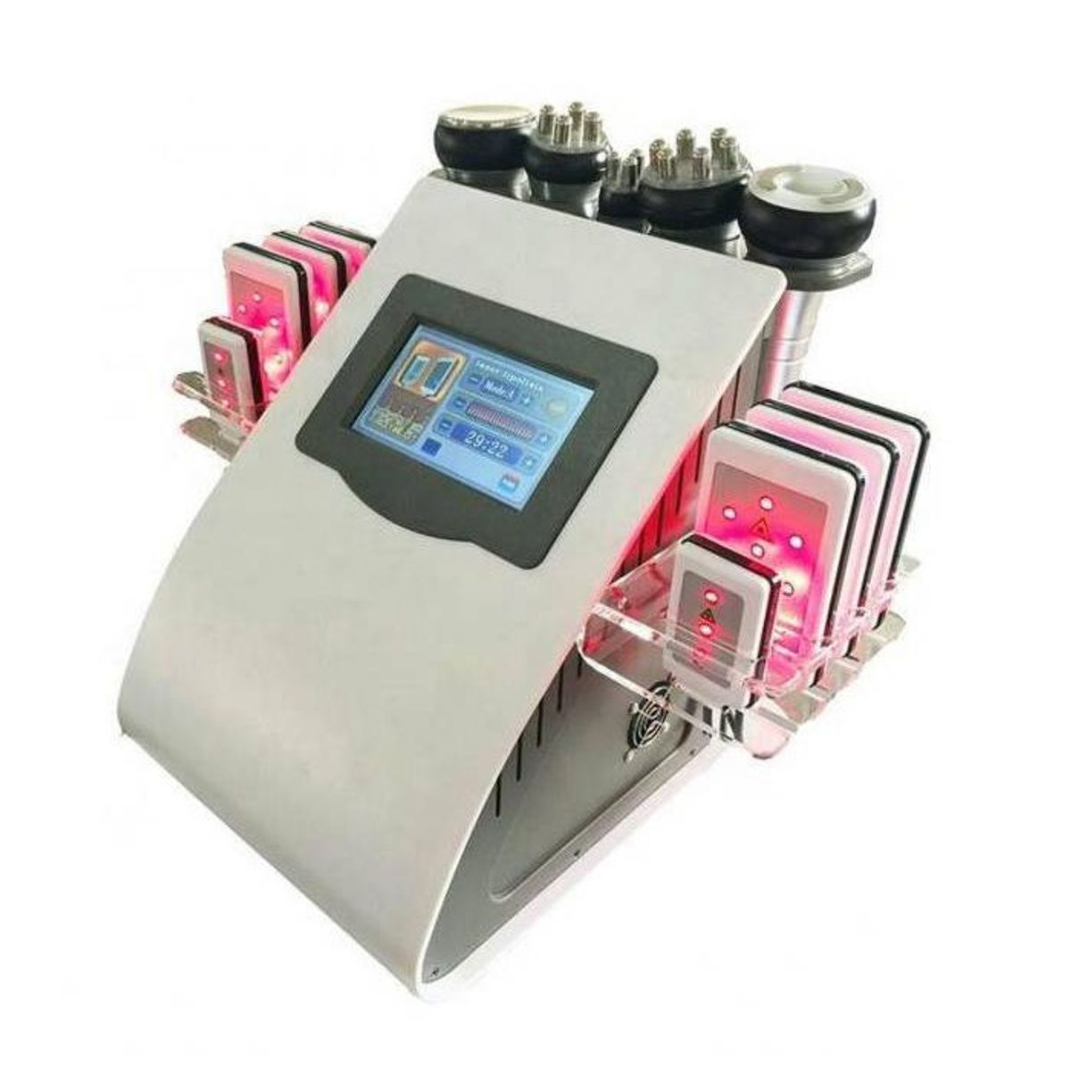 GENERICO - LIPOLASER MULTIFUNCION 6 EN 1-RADIO FRECUENCIA, ULTRACAVITADOR, VACCUM