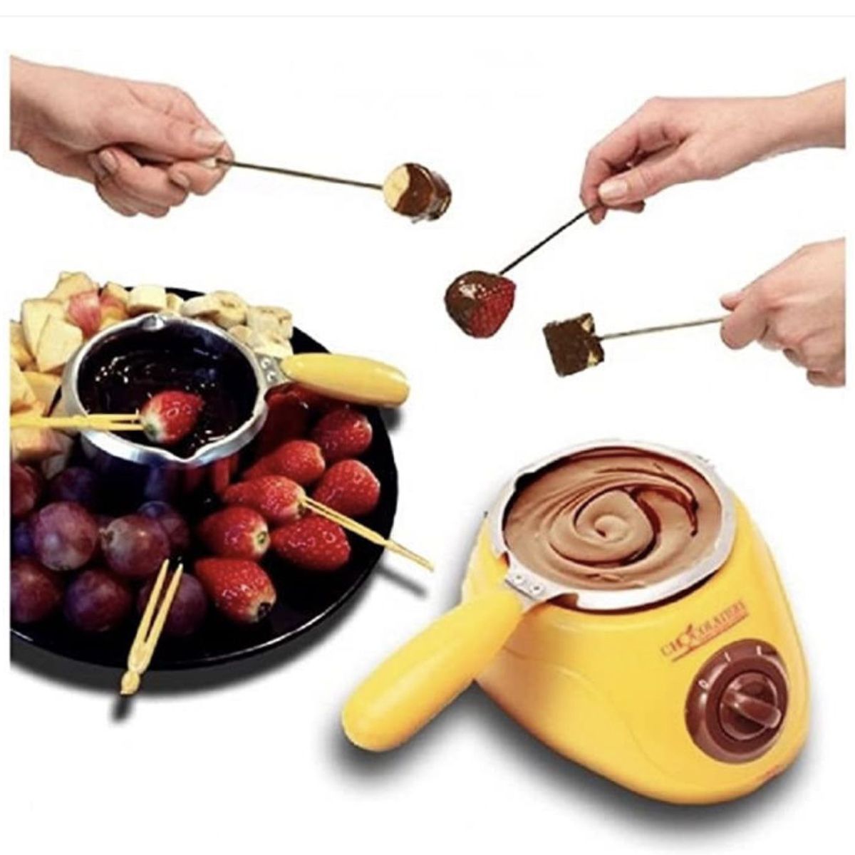 GENERICO - Olla Chocolatera Eléctrica para Repostería