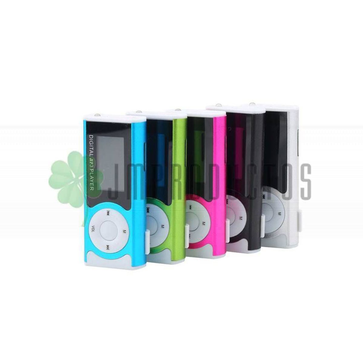 GENERICO - Reproductor De Musica Mp3 Clip Recargable Sport  Audífono  Cable Usb