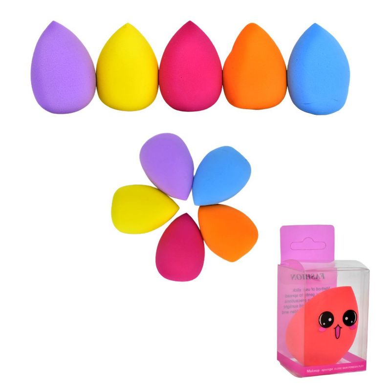 GENERICO - Esponja para Maquillaje Gota Mini  x 3