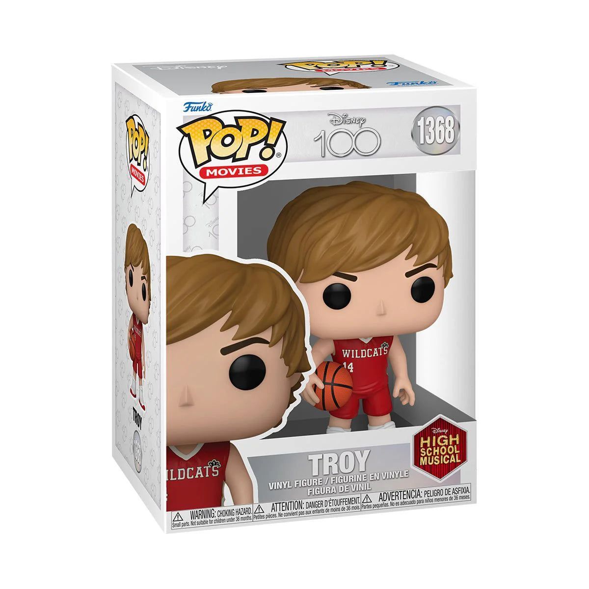 FUNKO - Funko Pop Disney 100 High School Musical - Troy 1368