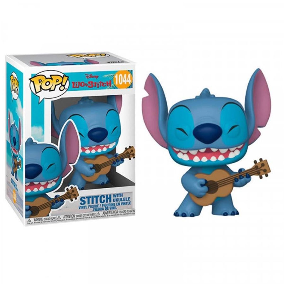 FUNKO - Funko Pop Disney Lilo & Stitch - Stitch with Ukelele 1044