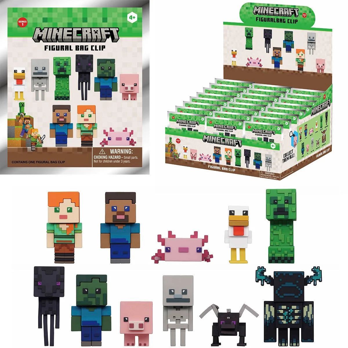 MONOGRAM INTERNATIONAL INC - Llavero Minecraft - Monogram - Series 1 (1 unidad)