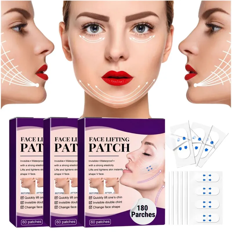 BEAUTIFUL - KIT DE PARCHES LIFTING FACIAL 180 UND INVISIBLE TENSORES ANTI EDAD