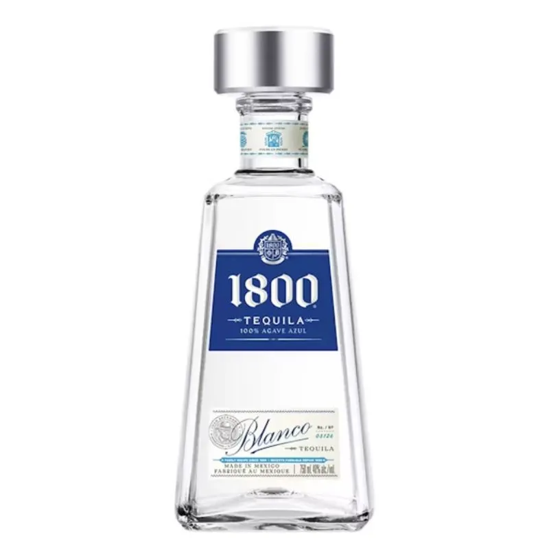 1800 - Tequila reserva 1800 silver 750ml 100% agave