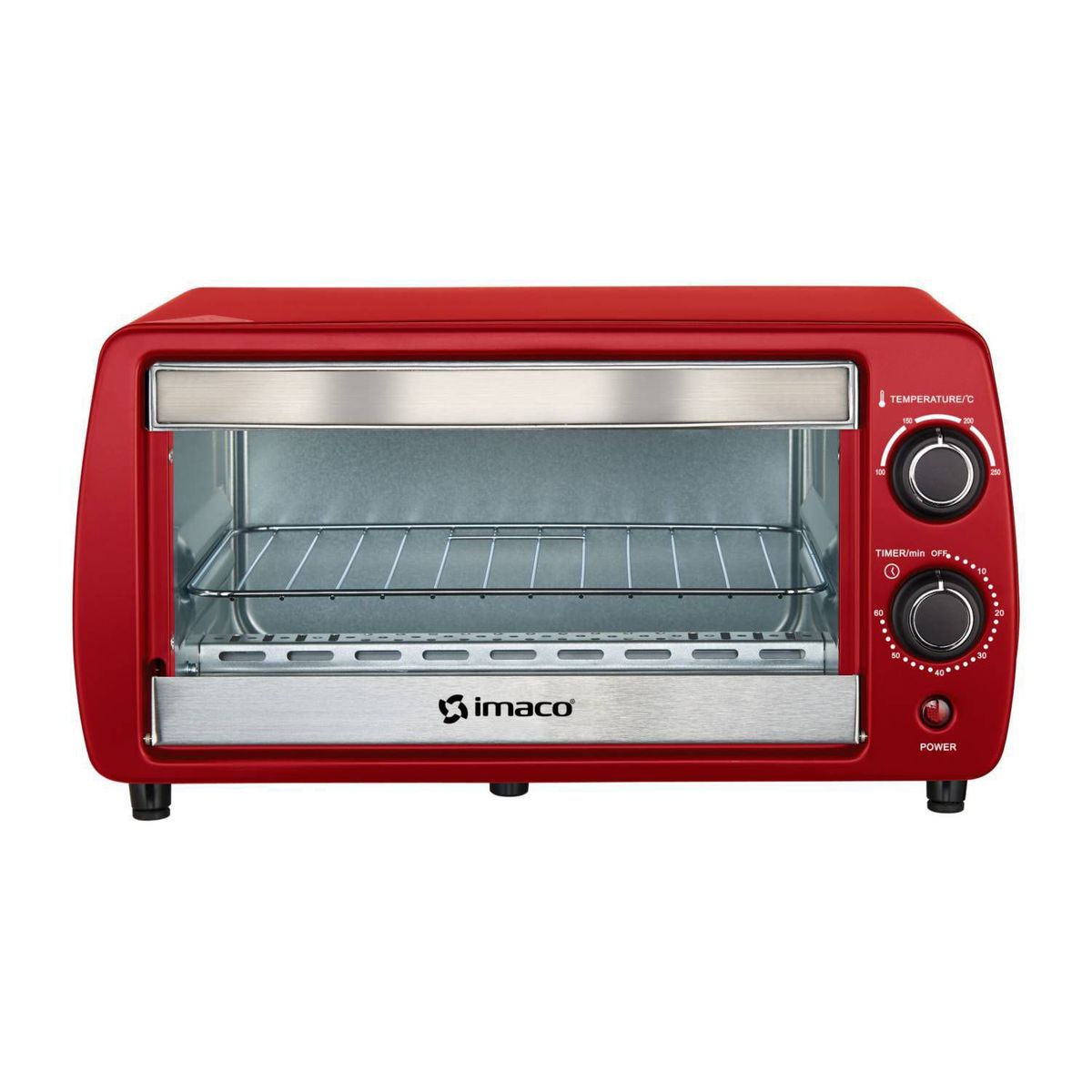 IMACO - Horno tostador IMACO 9lts HEB900R Rojo