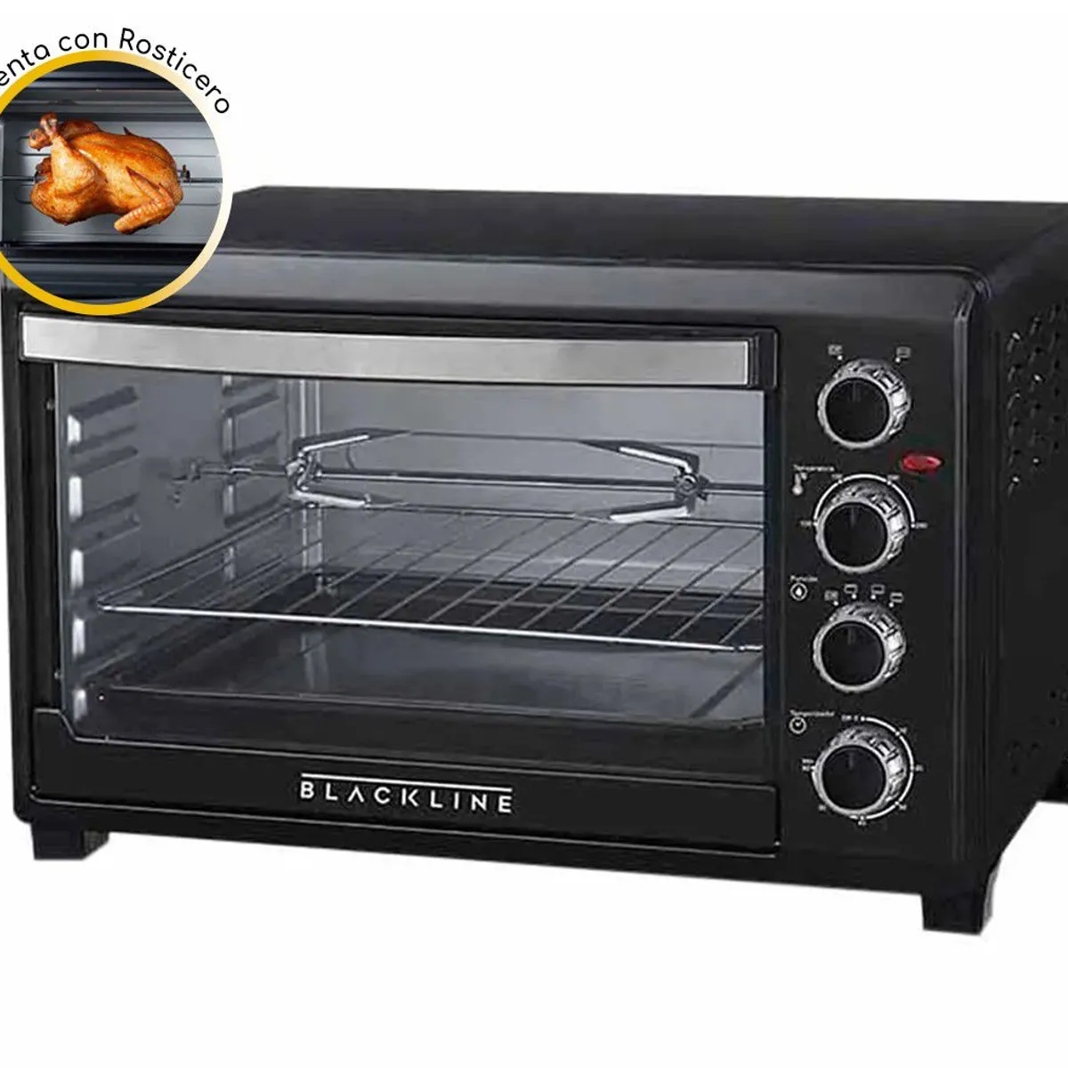 BLACKLINE - Horno Eléctrico Blackline GR38B 38L