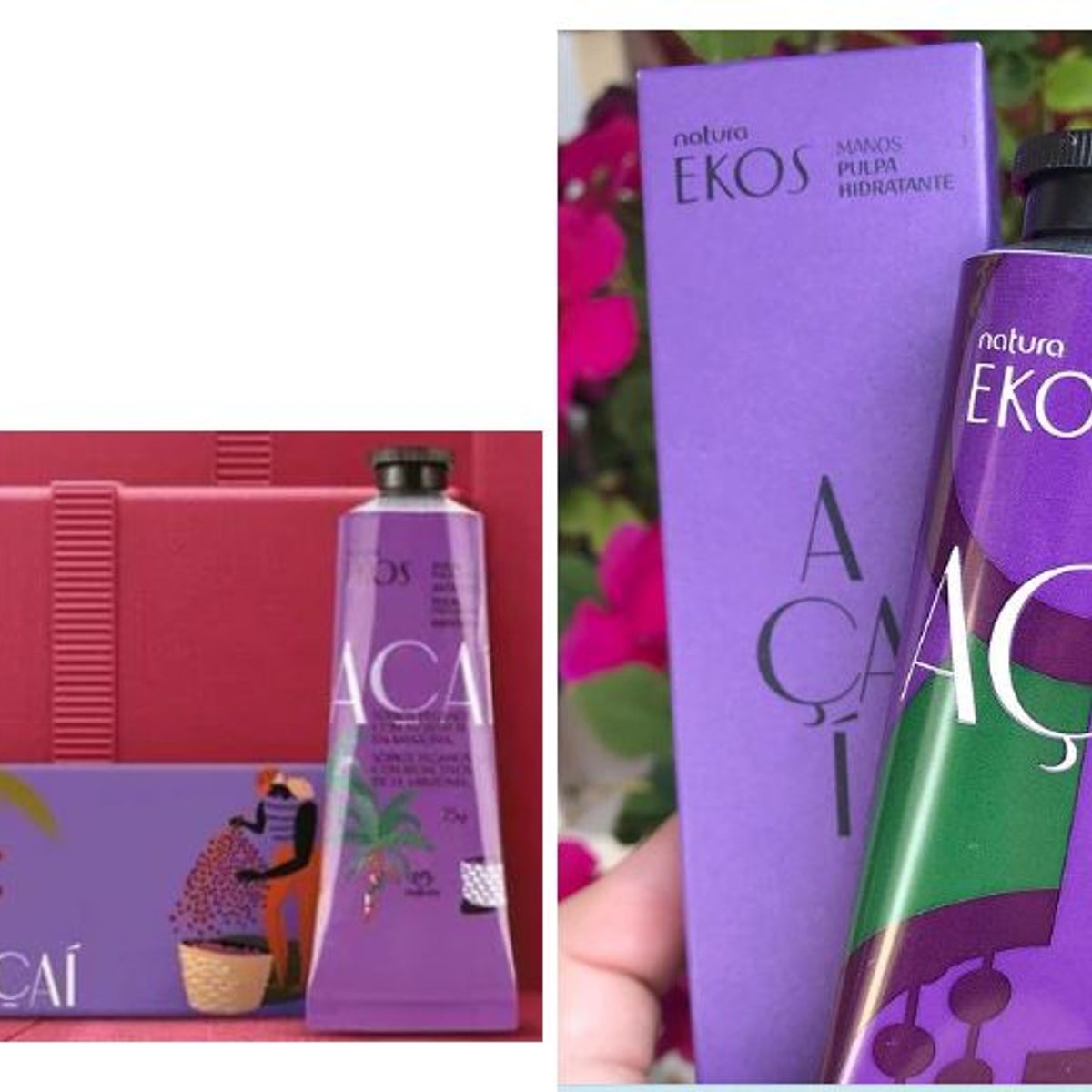 NATURA - Pulpa Hidratante para Manos Ekos ACAI -Natura - 75 g