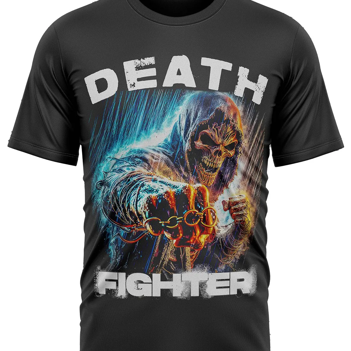 GENERICO - POLO HOMBRE DEATH FIGTHER