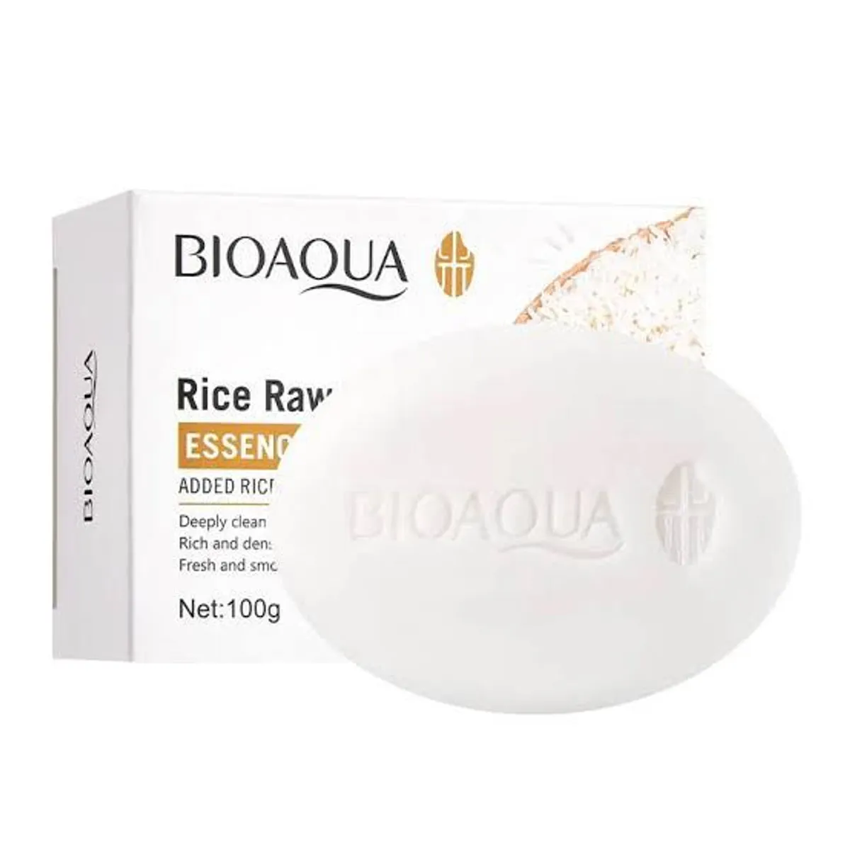 BIOAQUA - Jabon aclarante de arroz 100g - BIOAQUA