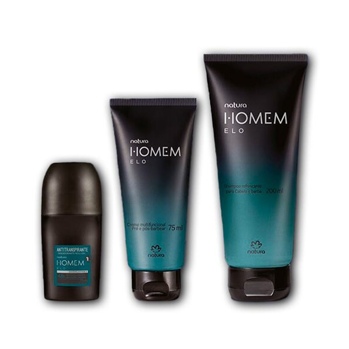 NATURA - Homem Elo Desodorante con Shampoo y Crema de Afeitar