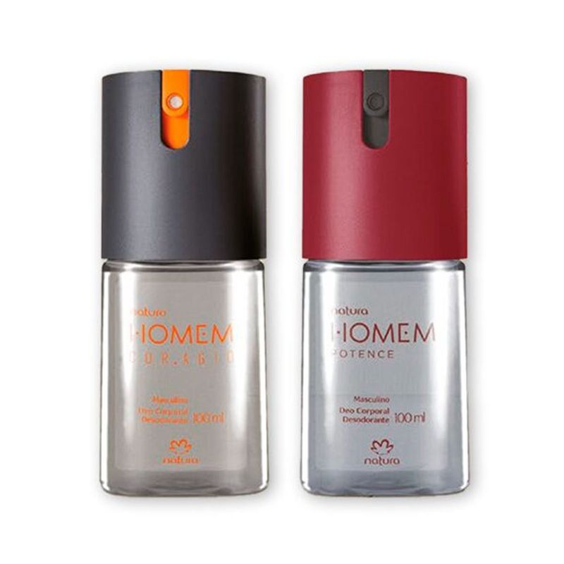 NATURA - Desodorante Spray para Hombre Homem Potence - Homem Coragio