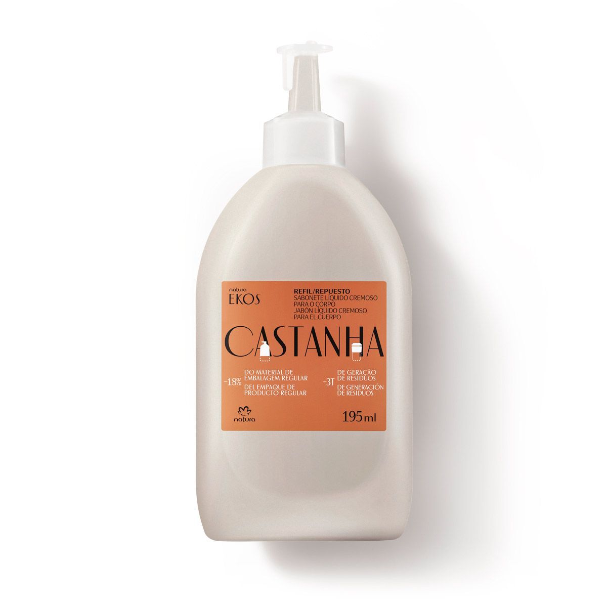 NATURA - Ekos Castaña Repuesto Jabón Líquido Corporal