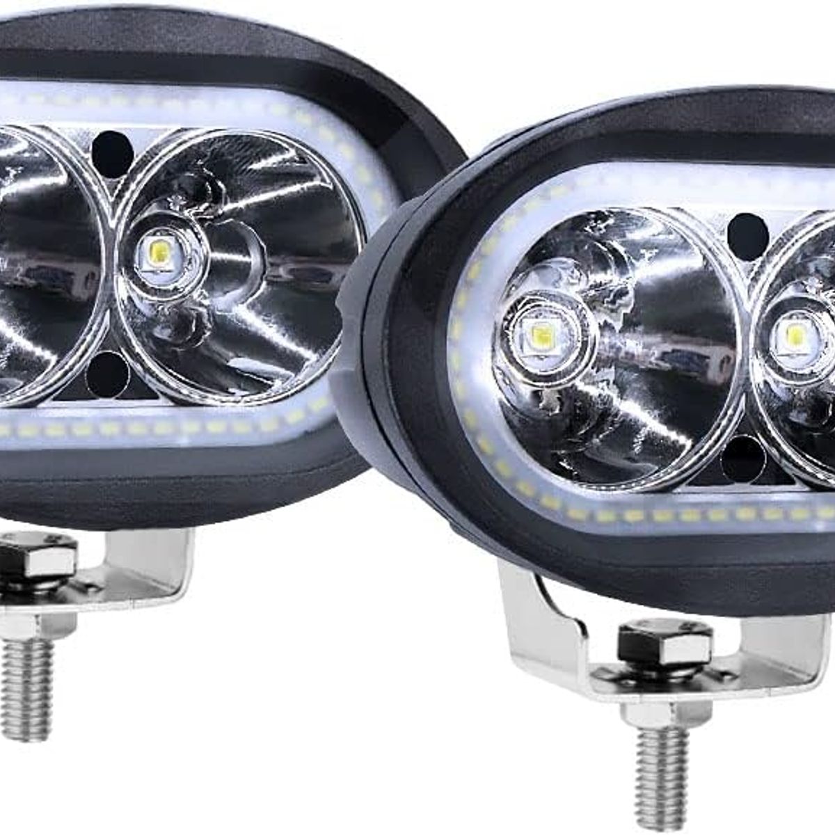 GENERICO - Par De Faros Led Walli Super Potente Auto Moto