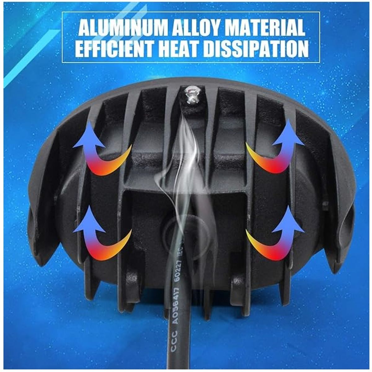 GENERICO - Par De Faros Led Walli Super Potente Auto Moto