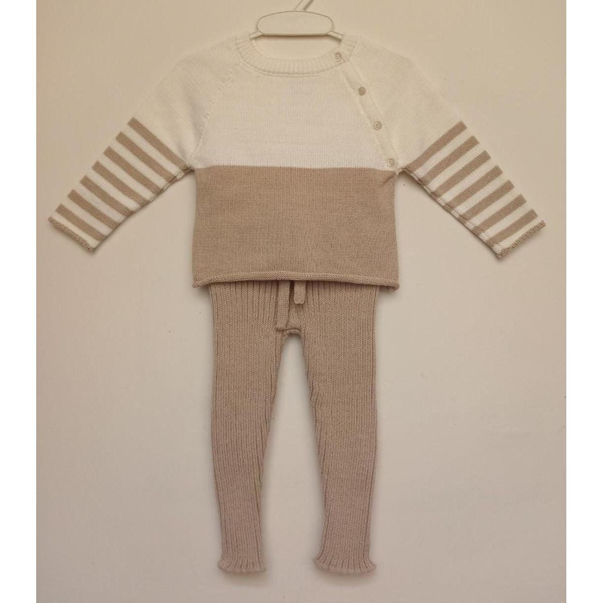 GENERICO - Conjunto Bebe 2 piezas. Chaqueta + PantalÃ³n Mandalay Knits