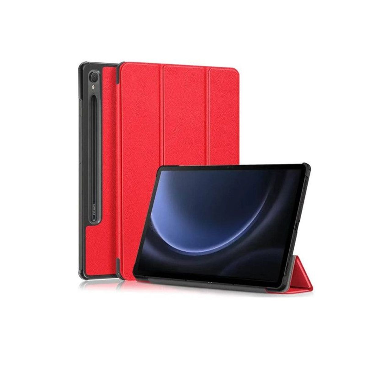 GENERICO - Funda O Cover Para Tablet Samsung S9 o S9 FE - Rojo