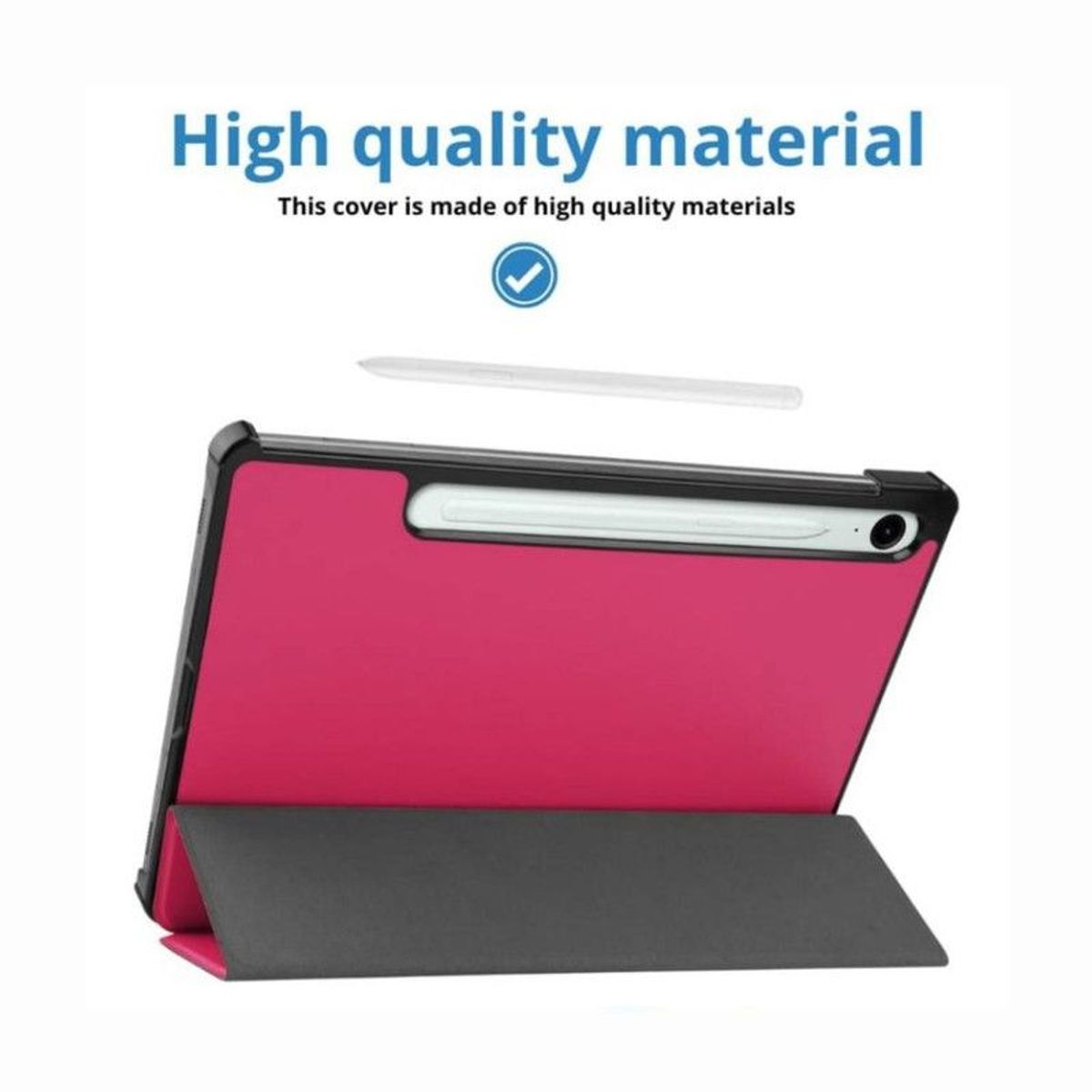GENERICO - Funda O Cover Para Tablet Samsung S9 o S9 FE - Rosa