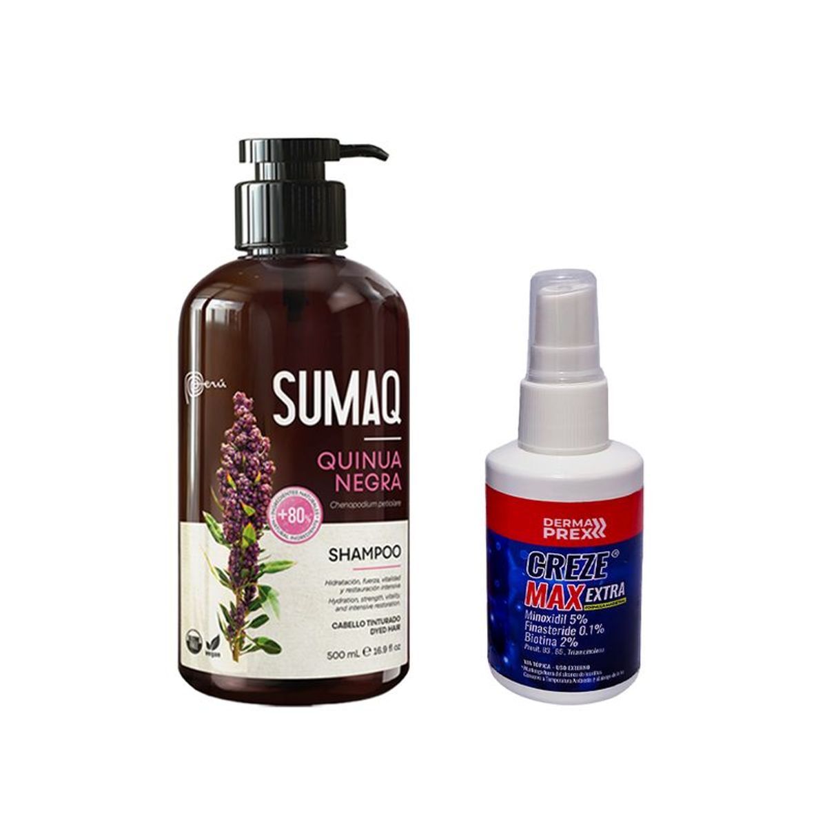 SUMAQ - Shampoo Sumaq Quinua Negra + Crece Max Extra