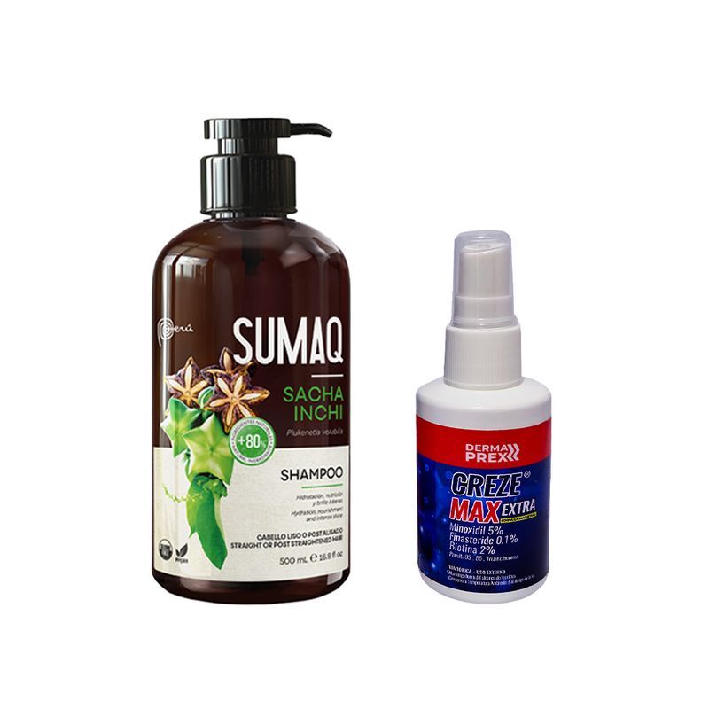 SUMAQ - Shampoo Sumaq Sacha Inchi + Crece Max Extra