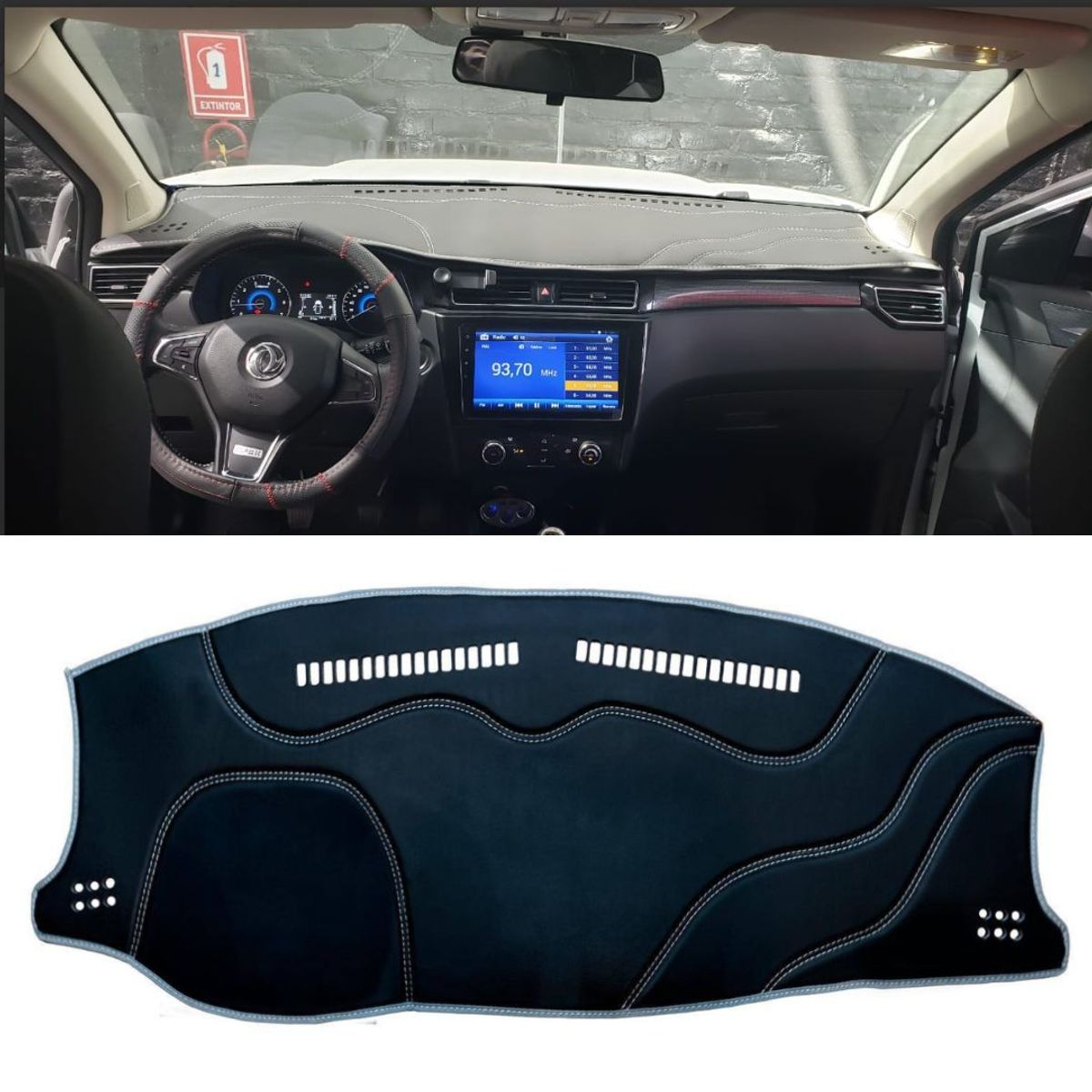 SMART COVER - Tapete protector de tablero glory 580 2018-2023