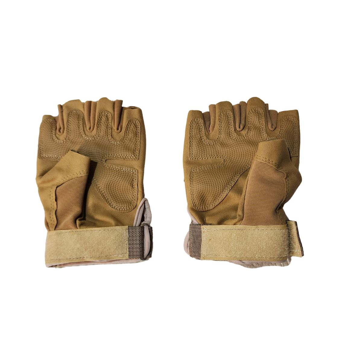 GENERICO - Guantes tácticos de medio dedo para moto y exterior - Beige