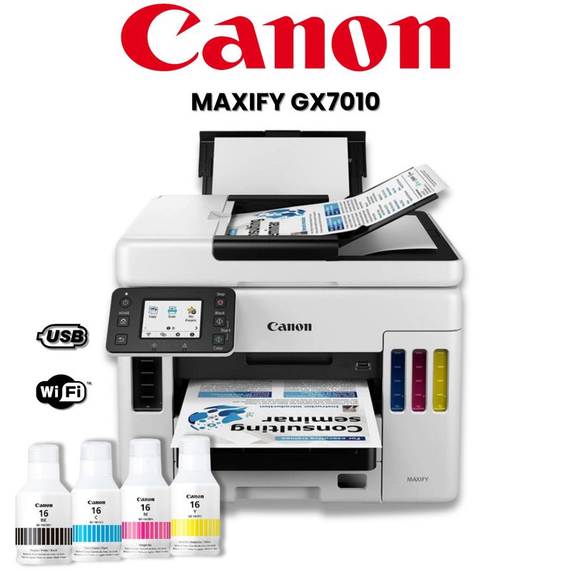 CANON - IMPRESORA MULTIFUNCIONAL CANON MAXIFY GX7010