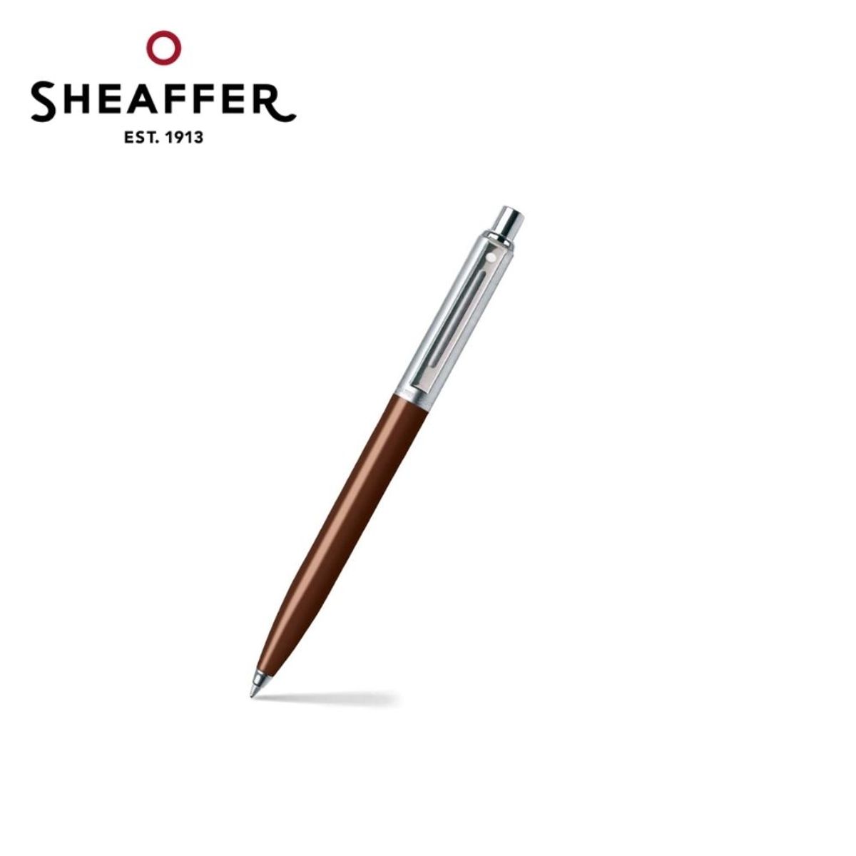 SHEAFFER - Boligrafo Sentinel Coffee bean  Cromo CT