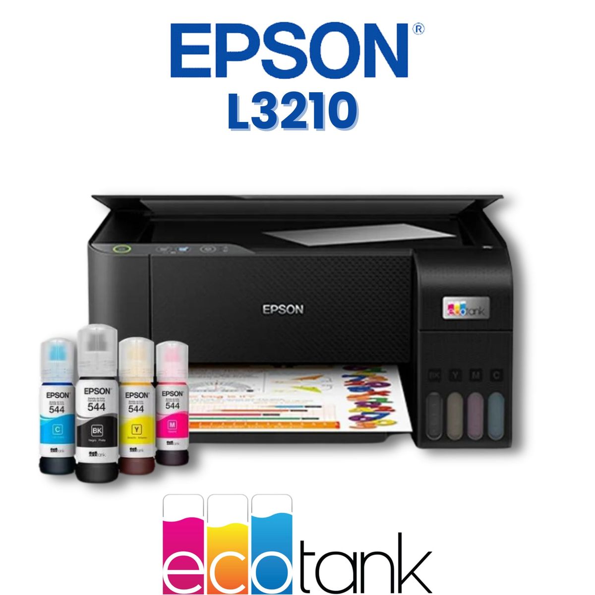 EPSON - IMPRESORA MULTIFUNCIONAL EPSON ECOTANK L3210