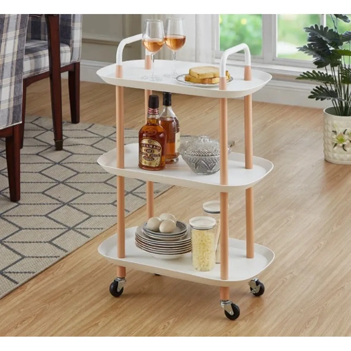 GENERICO - Carrito Organizador multiuso 3 niveles Verona