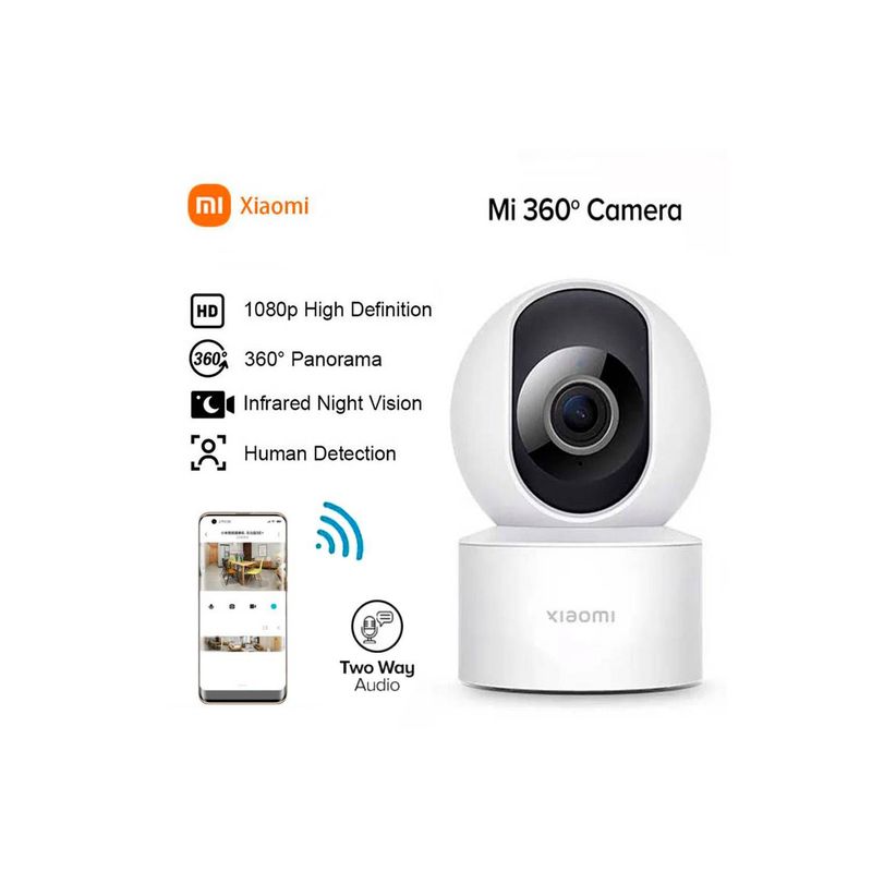 XIAOMI - SMART CAMERA C200 XIAOMI 360° Home Security