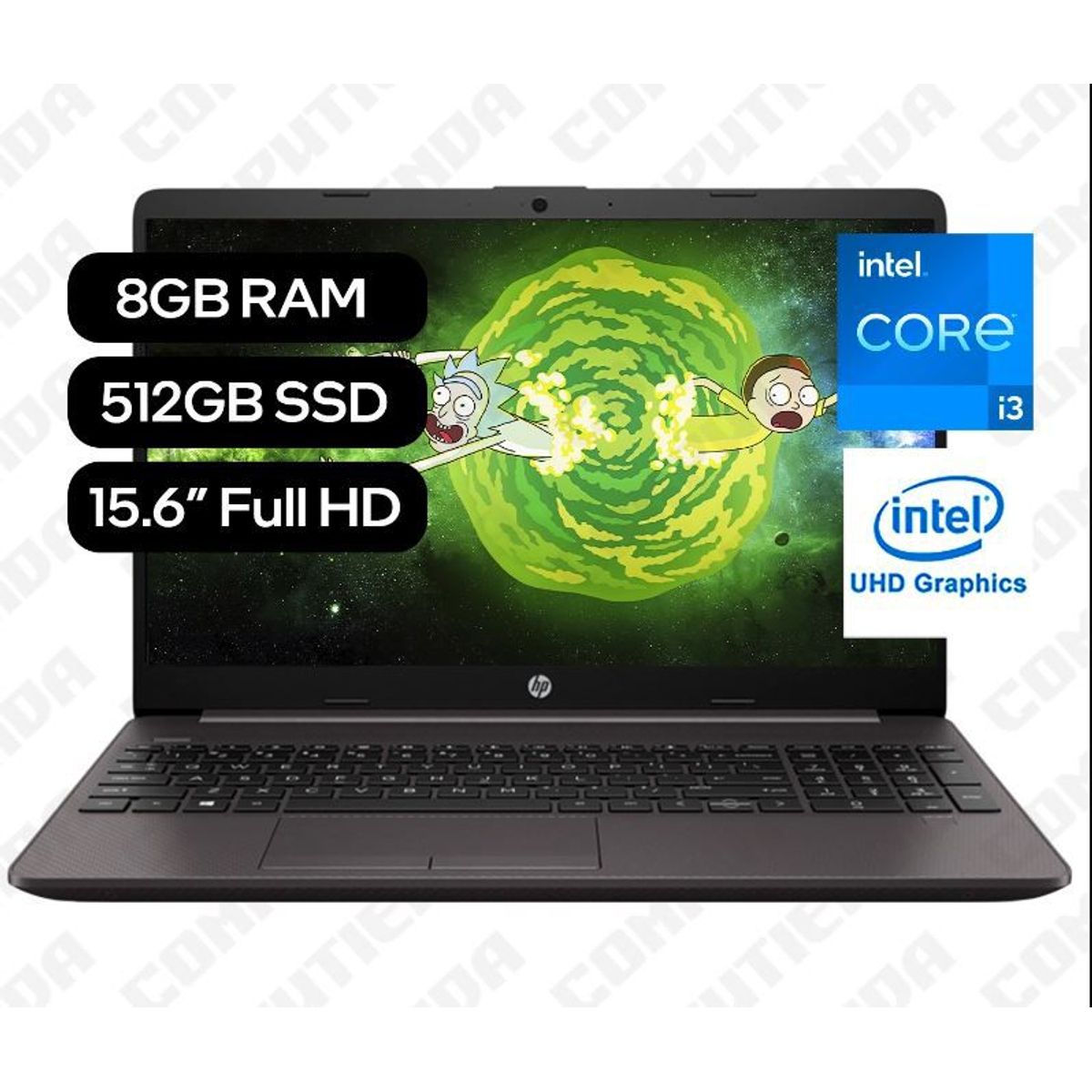HP - LAPTOP HP 15-DY2500LA  INTEL CORE I3-1115G4  8GB RAM  156″ FHD  512GB SSD