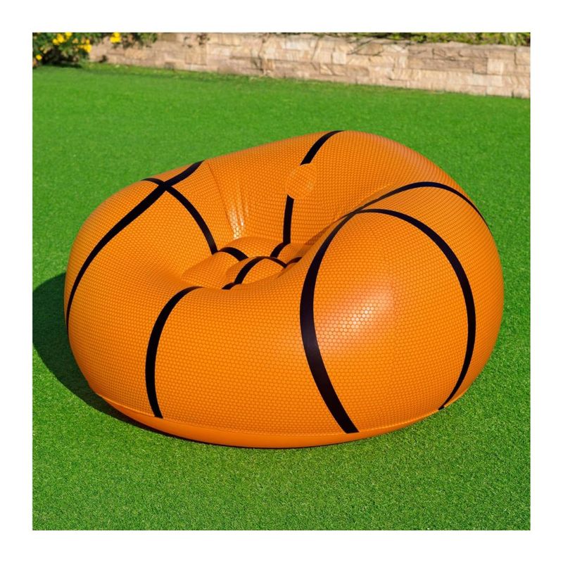 BESTWAY - Sillón Hinchable Infantil de Baloncesto Bestway NARANJA