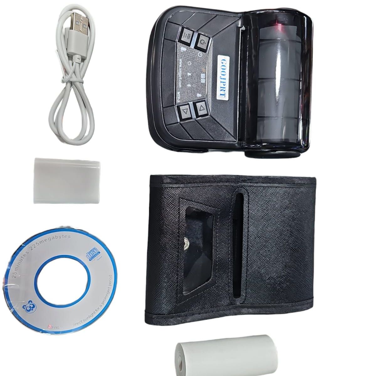 LIONTEC - Impresora Térmica Portátil 80mm MTP-3 Bluetooth