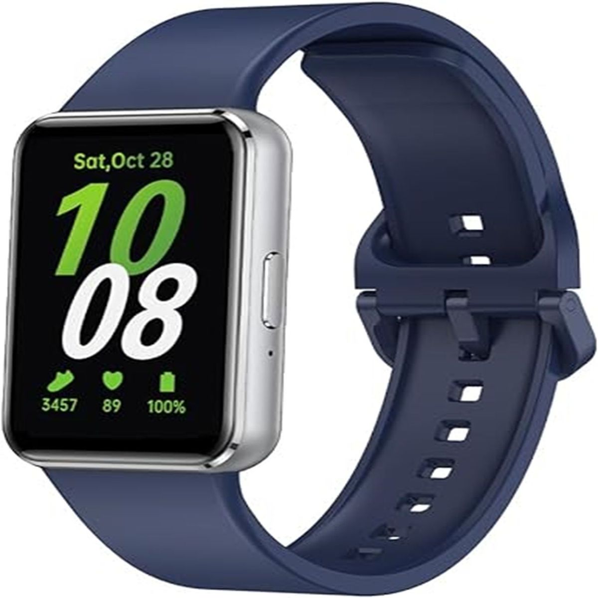 GENERICO - Correa Silicona para SAMSUNG GALAXY FIT 3 - Azul