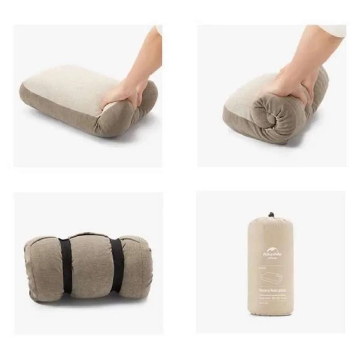 NATUREHIKE - Almohada portátil Memory Foam Comfort - Naturehike