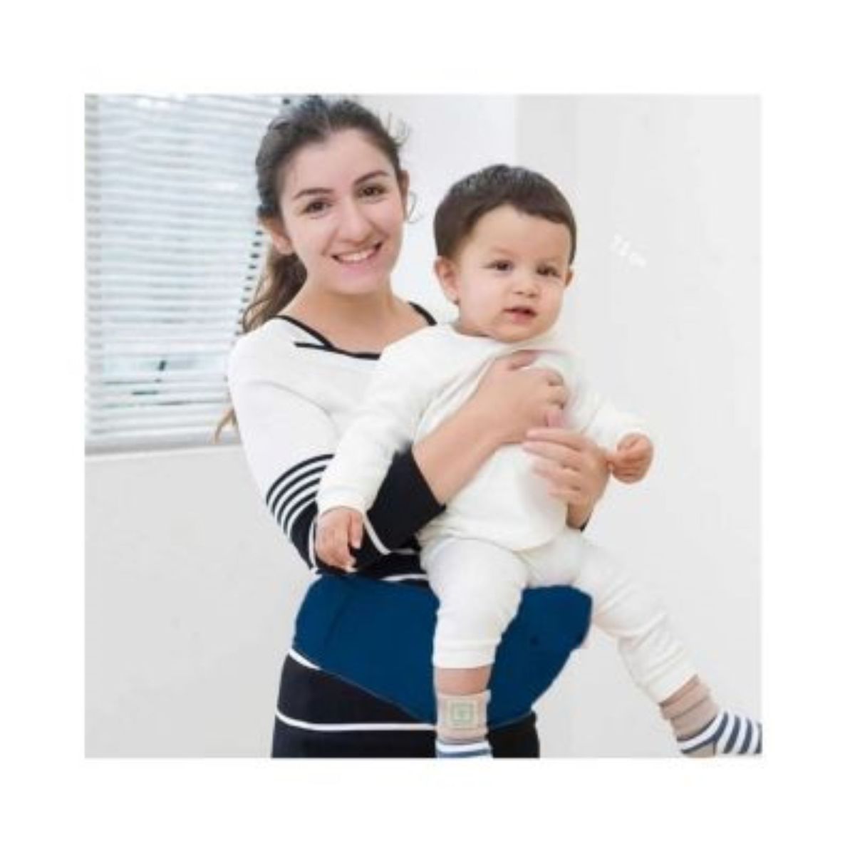 GENERICO - Canguro Para Bebé Ergonómico Ballena 3 en 1 Azul