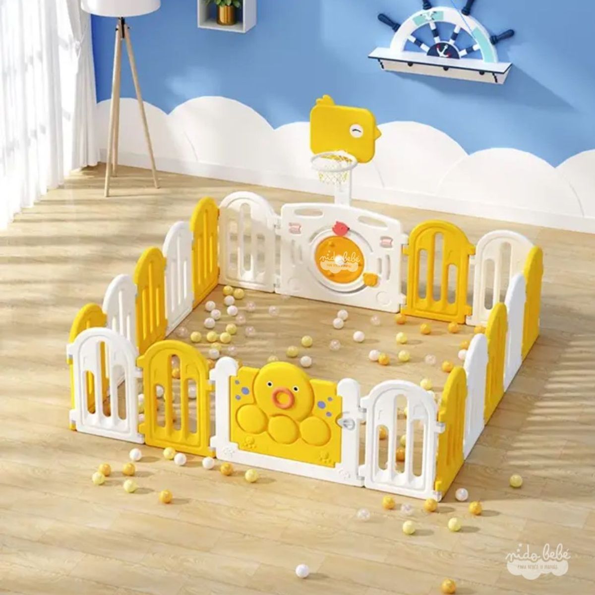 GENERICO - Corral Plegable Cerco de Pollito Unisex