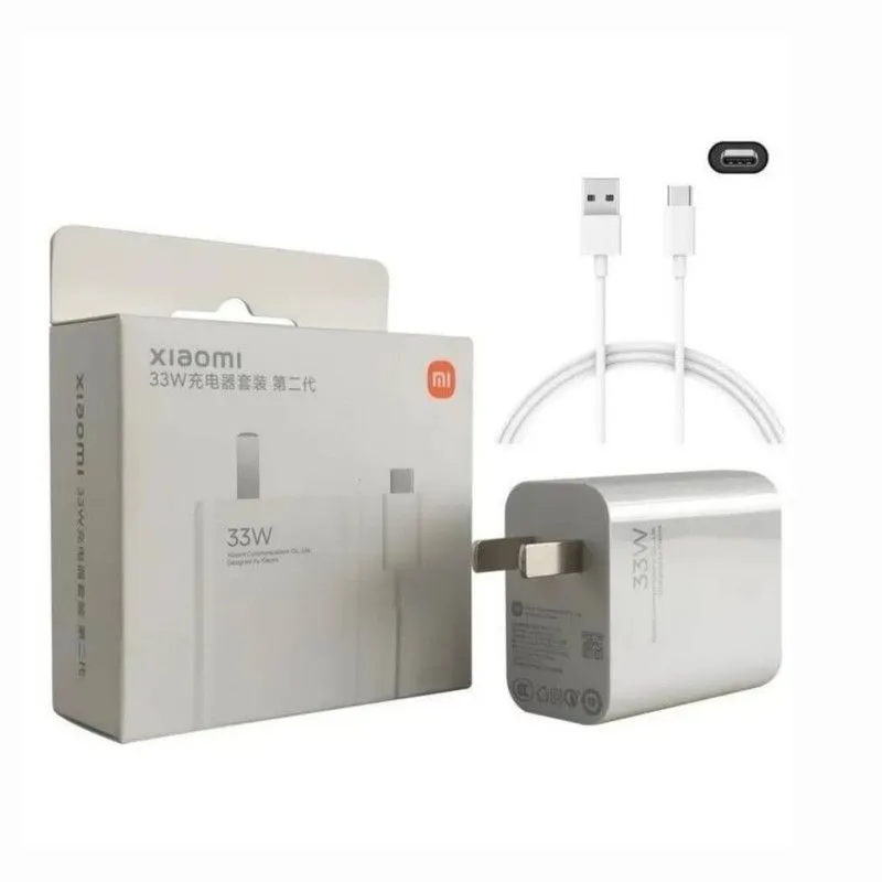 XIAOMI - Cargador Xiaomi 33W Para Redmi Note 10 - Original
