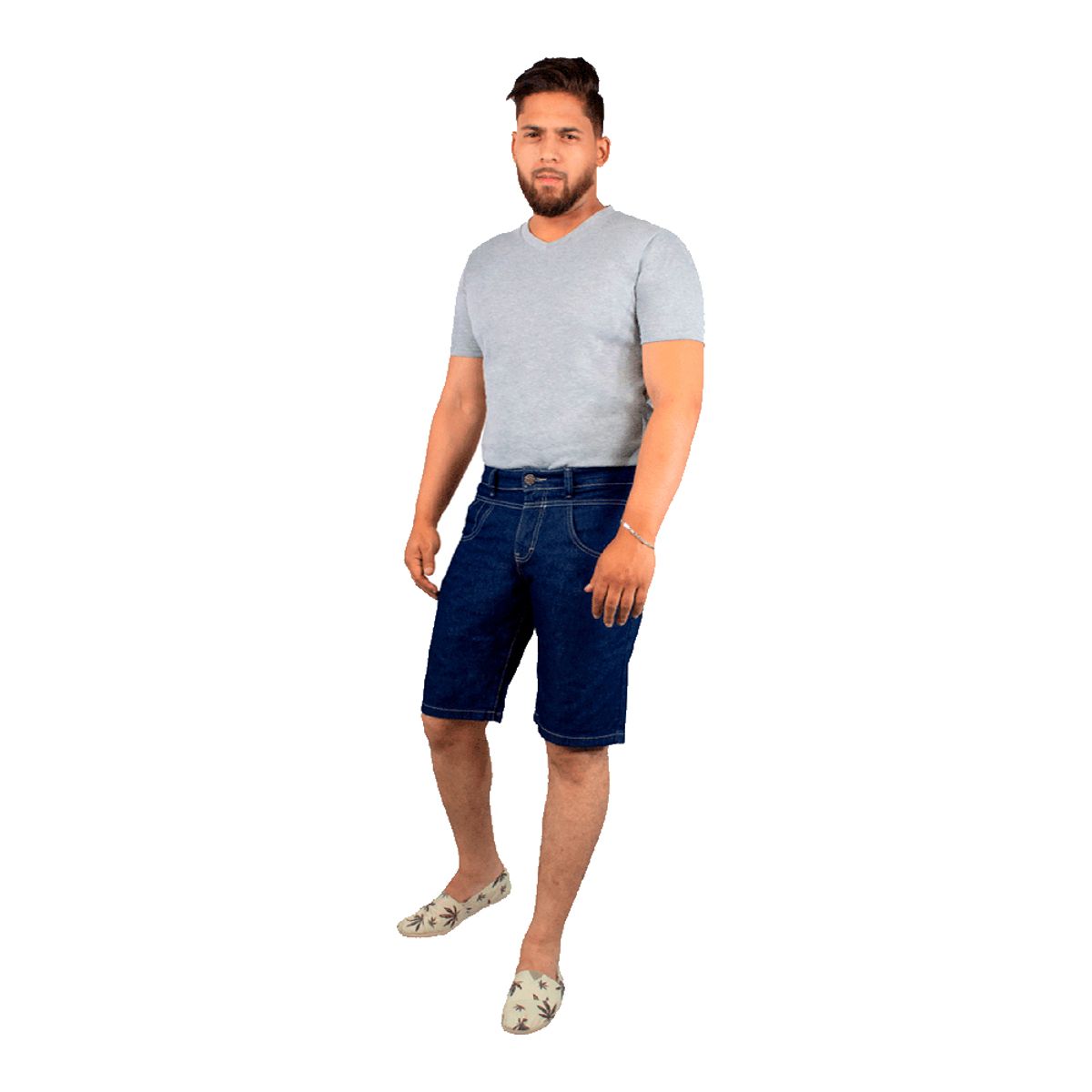 ZOHAR - Bermuda de hombre - Andre Snaax - STONE WASH